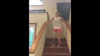 Mastering Stairs with a Prosthetic Leg [upl. by Omle]