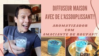 Comment faire un diffuseur maison avec de lassouplissant diffuseurmaison recettesfaciles [upl. by Amabel]