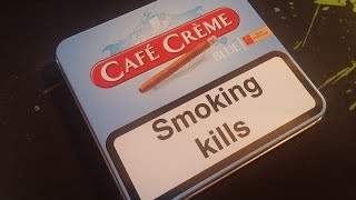 Cafe Creme Mini Cigar Review [upl. by Knick526]