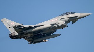 RAF Coningsby 07092023 RAF Typhoon [upl. by Sapers]