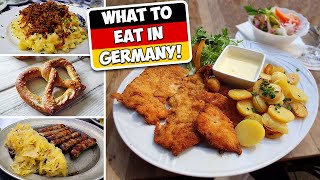 10 MUST EAT Dishes in Germany  ULTIMATE German Food Tour [upl. by Harwell368]