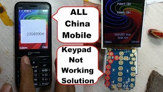 China Mobile Keypad Not Working solution 100 Easy Method Full Tutorial [upl. by Nyleimaj]