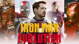 IRON MAN EVOLUTION IN MOVIES 2008  2018 [upl. by Bolen]