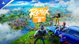 Fortnite  Trailer du Chapitre 2  Remix  PS5 PS4 [upl. by Anertak607]