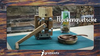 Flockenquetsche selber bauen  Ein Versuch [upl. by Emma708]