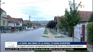 Ciugud comuna campioană la investiții făcute cu fonduri europene [upl. by Kinny913]