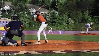 georgia highschool baseball kell baseball vs villa rica baseball [upl. by Ylime173]