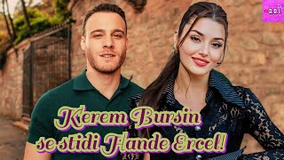 Kerem Bursin prezire romanticne komedije zbog Hande Ercel [upl. by Esenaj]