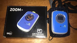 Ortovox Zoom Review  avalanche beacon transceiver [upl. by Moht]