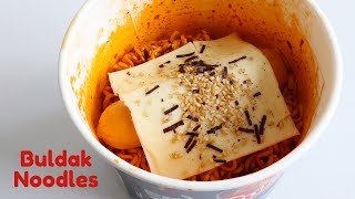 My Favorite Way to eat Spicy Samyang Buldak Noodles [upl. by Ahsile]