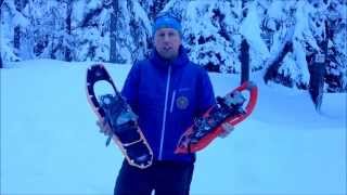 MSR amp TSL snowshoes test [upl. by Beth]