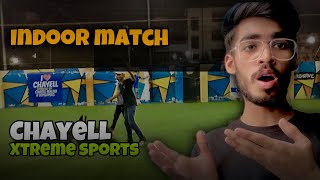 INDOOR CRICKET MATCH Chayell Xtreme Sports  🔥 [upl. by Ahseiyt]