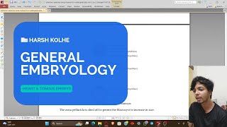 MASTER GENERAL EMBRYOLOGY IN 2 HOURS  1ST YEAR MBBS EXAMS  HARSH KOLHE [upl. by Neehsar]