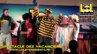 Spectacle des vacanciers en camping par LoL Evénements [upl. by Terencio97]