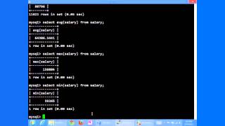 Introducing Aggregation in SQL [upl. by Neehahs]