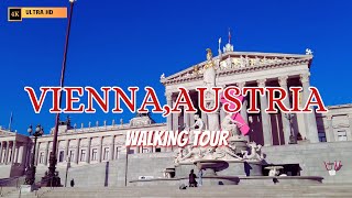 Vienna AUSTRIA Walking Tour  4K With captions [upl. by Karola]