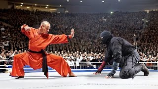 Ninja VS Kung Fu Master Shaolin  Dont Mess With Shaolin Monk [upl. by Nashom]