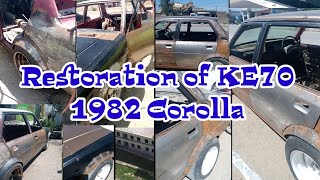 K70 Toyota Corolla Restoration  Toyota Corolla 1982 KE70 Modifications  42 Year old Toyota Corolla [upl. by Sajovich]