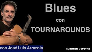 BLUES con TOURNAROUNDS PDF con José Luis Arrazola [upl. by Htiffirg]