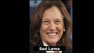 Happy Kalama Sad Lama kamala kamalaharris trump llama lame [upl. by Aronek]