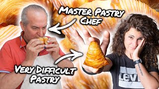 Making the MOST DIFFICULT Italian Pastry for a MASTER PASTRY CHEF [upl. by Ardnaxila]