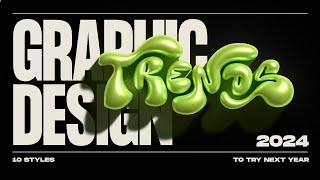 2025 Graphic Design Trends  Top 10 Styles Broken Down [upl. by Ylrebmit]