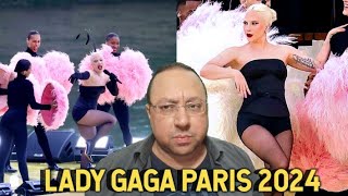 Lady Gaga dança Moulin Rouge na Cerimônia das Olimpíadas Paris 2024 [upl. by Acey]