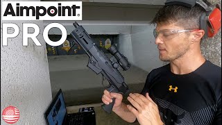 Aimpoint PRO Patrol Rifle Optic Review Aimpoint PRO Red Dot Sight [upl. by Enyawad]