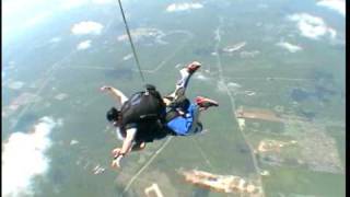 Skydive Long Island in Calverton NY My first tandem jump [upl. by Asilad]