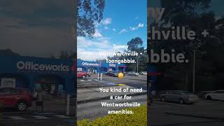 Sunny Wentworthville  Toongabbie🌞You kind of need a car for Wentworthville amenities NW Sydney [upl. by Lowenstern]