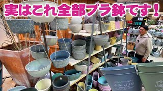 【植木鉢】アンティークな塗装で見た目もオシャレ！軽くて安いプラ鉢がおすすめ【緑のマーケット】 [upl. by Welton723]