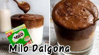 Milo Dalgona  Flat Tops Chocolate [upl. by Assiran]