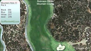 Robinson Ranch Golf Course Mountain Course Flyover [upl. by Anitel406]