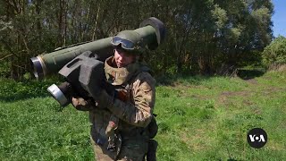 US Javelin antitank missile a cherished weapon among Ukrainian soldiers  VOANews [upl. by Rickard]