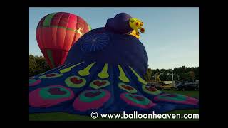 PHAUW Peacock balloon Eindhoven Ballooning 2007 hotairballoon balloonfestival balloonfiesta [upl. by Legnaesoj934]