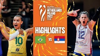 🇧🇷 BRA vs 🇷🇸 SRB  Highlights Final  Womens World Championship 2022 [upl. by Semyaj]