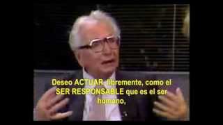 Entrevista al Dr Viktor Frankl El sentido de la vida [upl. by Ained551]