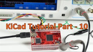 KiCad Tutorial Part 10  Design Rules Check and Plotting Output [upl. by Eiramave]