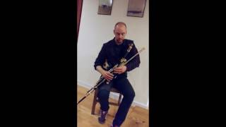 Believe Me If all those endearing young charms  Richard Neylon  uilleann pipes [upl. by Airdnalahs794]