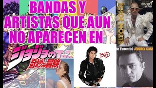 REFERENCIAS MUSICALES QUE AUN NO APARECEN EN JOJO [upl. by Searby]