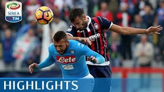 Crotone  Napoli  12  Highlights  Giornata 9  Serie A TIM 201617 [upl. by Alikat]