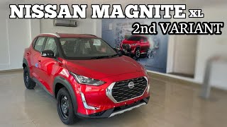 NISSAN MAGNITE XL SECOND VARIANT DETAILED MALAYALAM REVIEW  ONROAD PRICE  FEATURES [upl. by Rosemary]