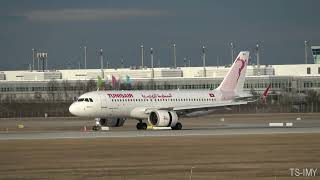 Airbus 320 TUNISAIR TSIMY [upl. by Aicnerolf]