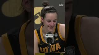 Caitlin Clark is emotional addressing media after loss to South Carolina [upl. by Imotih]