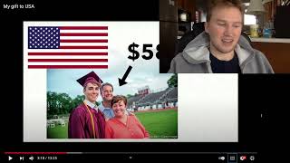 My gift to USA by Harald Eia Norwegian American Reaction My Longest Reaction Video Ever [upl. by Haret]