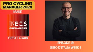 The Road to Glory Resurrecting Ineos Grenadiers in Pro Cycling Manager 24  louielewis [upl. by Nosremaj]