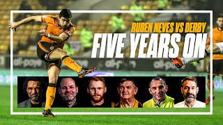 Our greatest ever goal  Reliving Ruben Neves vs Derby [upl. by Awe109]