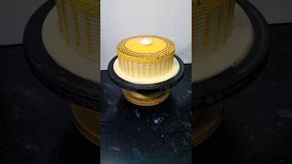 So Beautiful cake Design Butter scotch shortviral trending yt youtube shortvideo [upl. by Ehpotsirhc209]