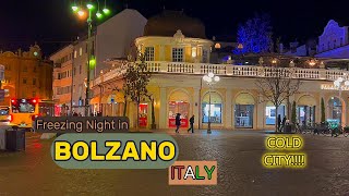 Bolzano Italy 🇮🇹 Walk around the coldest city in Italy  Walk with Travel from Home 4K [upl. by Daitzman629]