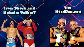 UFW  Iron Sheik and Nikolai Volkoff vs The HeadBangers  wwc IWAPR nwawrestling wwe2k24 [upl. by Matthus]